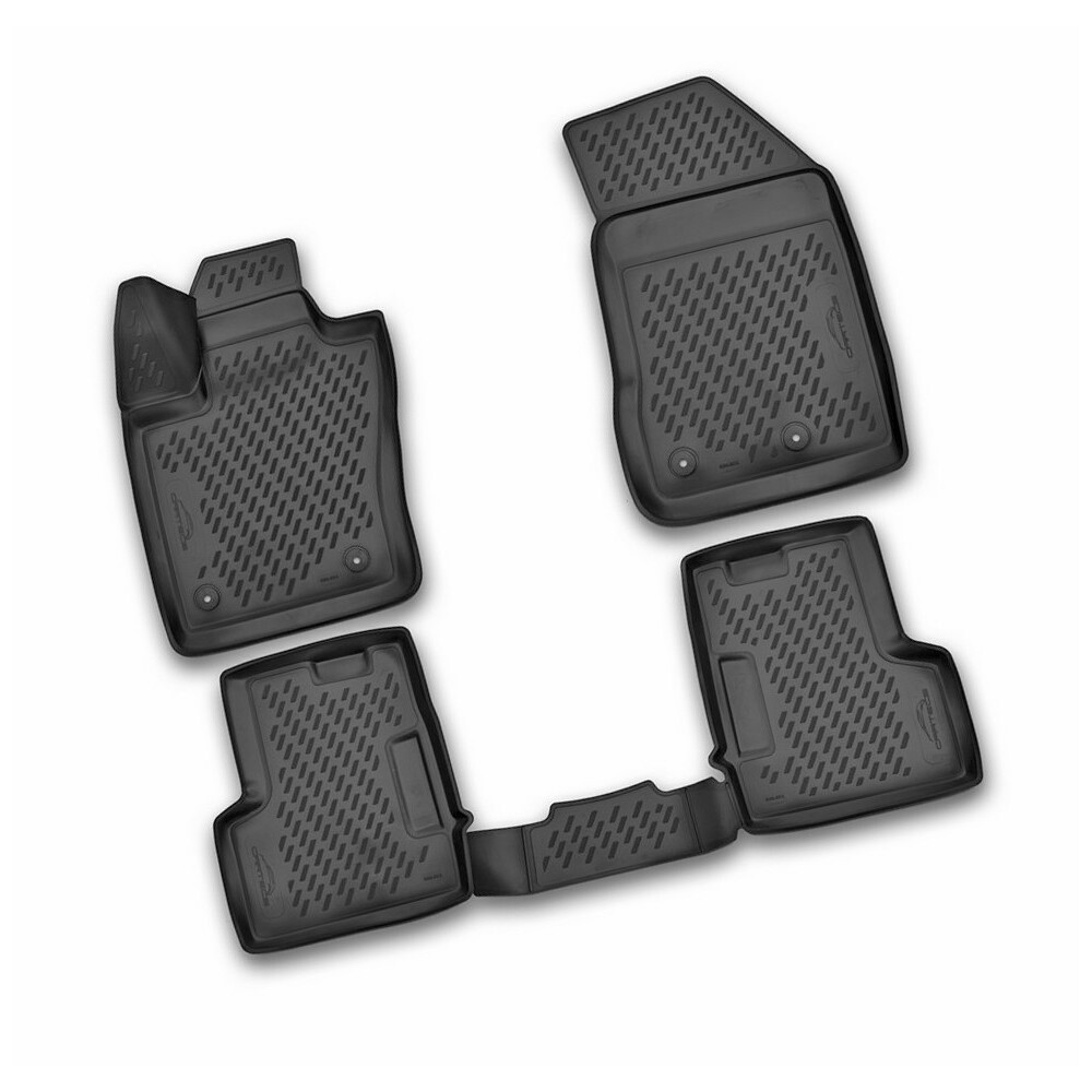 Set tappeti su misura in TPE -  Fiat 500X (02/15>) -  Jeep Renegade (09/14>)