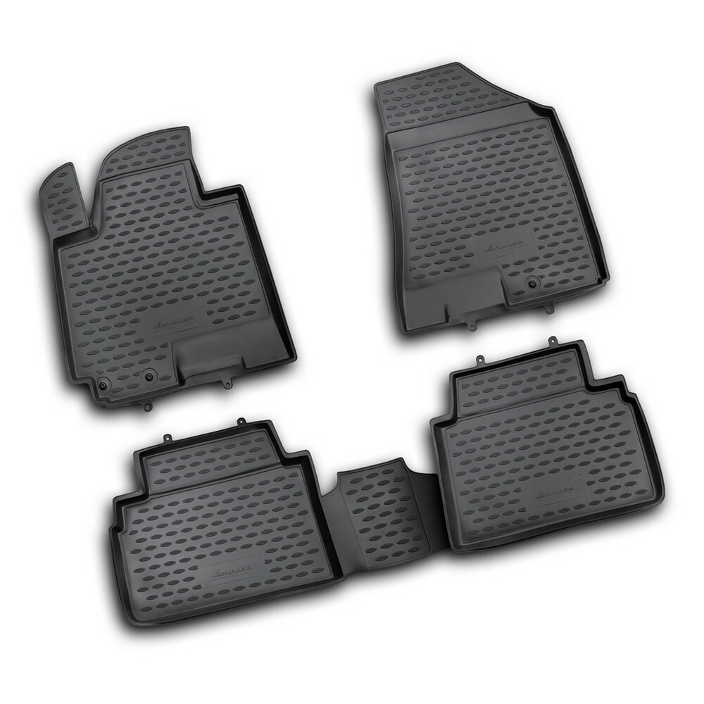 RUBBER DRIVERS FLOOR CAR MAT TAILORED 09-11 FORD FIESTA 2 Clip RUBBER DRIVERS FLOOR CAR MAT TAILORED 09-11 FORD FIESTA 2 Clip