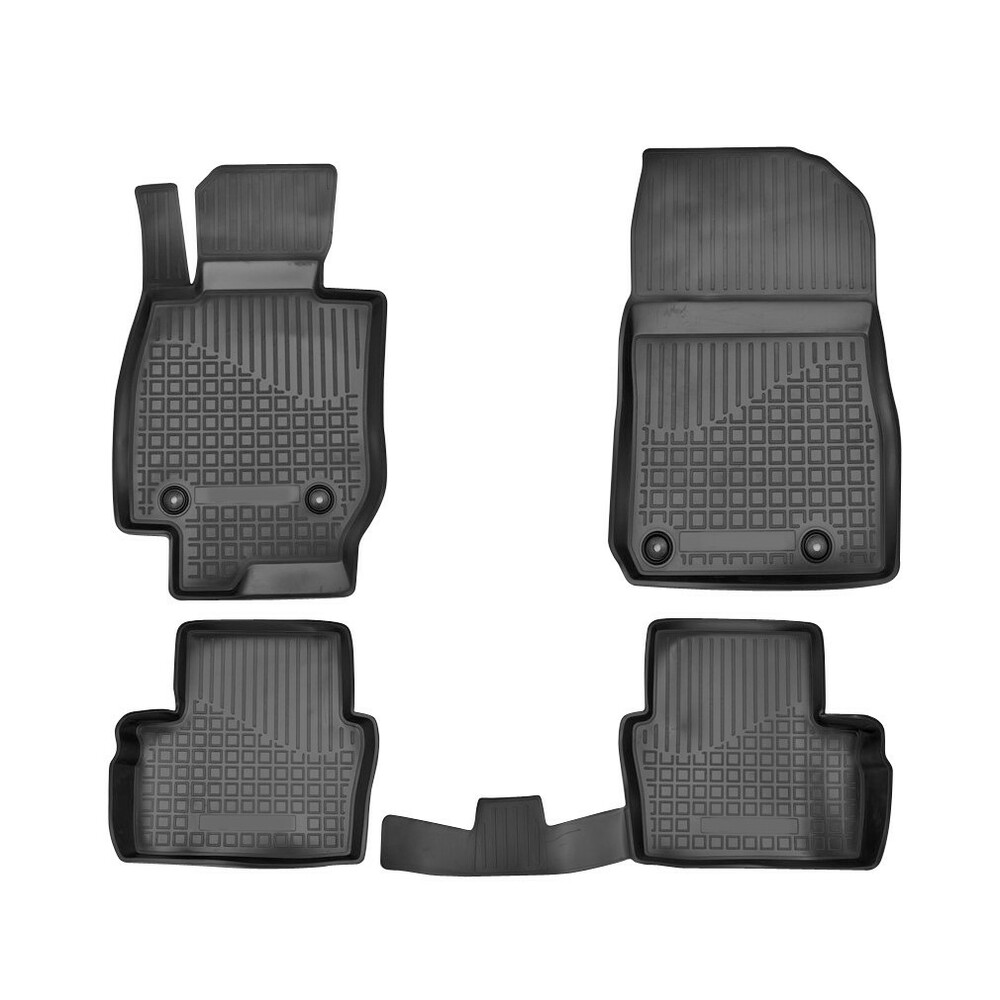 MAZDA 3 03-09 FULLY FITTED CUSTOM MADE TAILORED RUBBER Car Floor Mats HEAVY DUTY