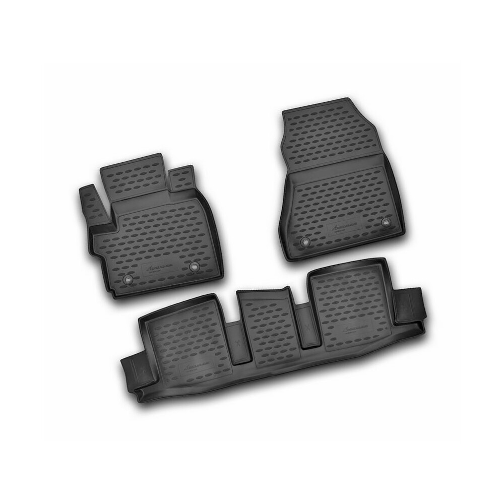 RUBBER DRIVERS FLOOR CAR MAT TAILORED 09-11 FORD FIESTA 2 Clip RUBBER DRIVERS FLOOR CAR MAT TAILORED 09-11 FORD FIESTA 2 Clip