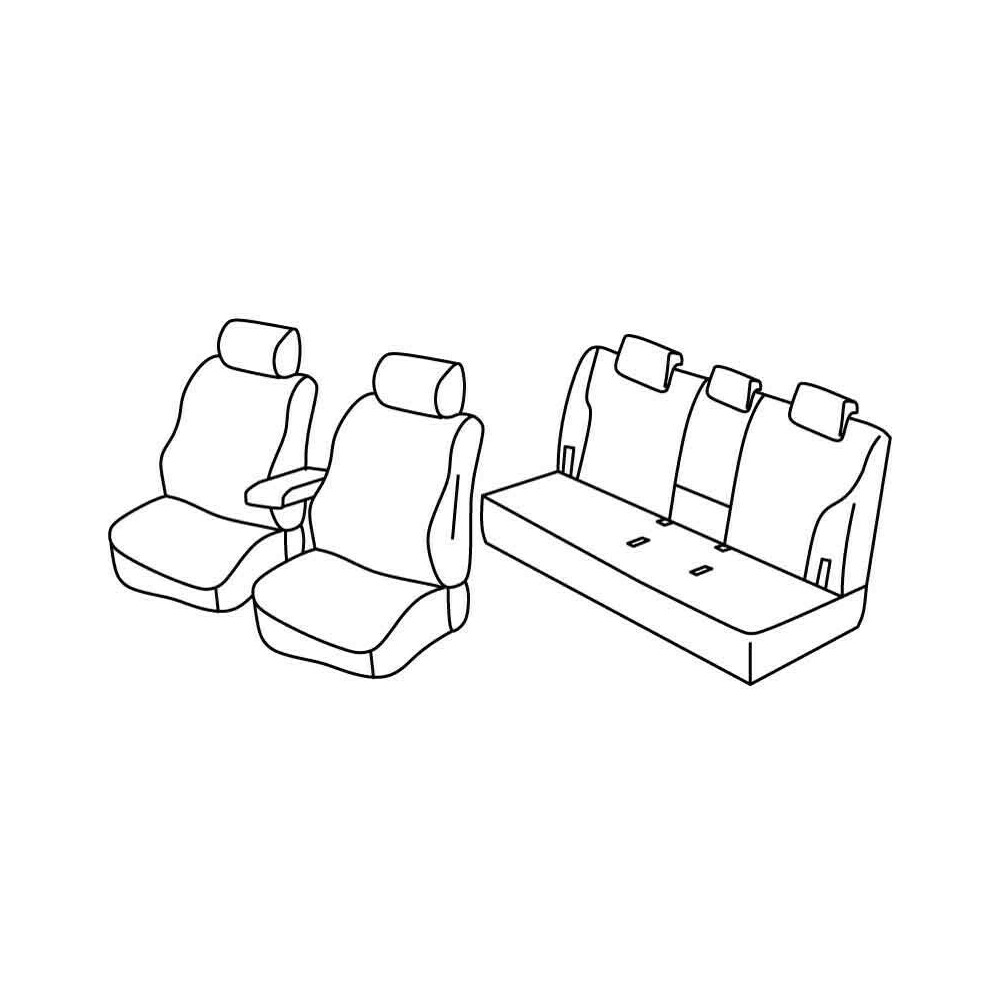 Set coprisedili Superior - Bei