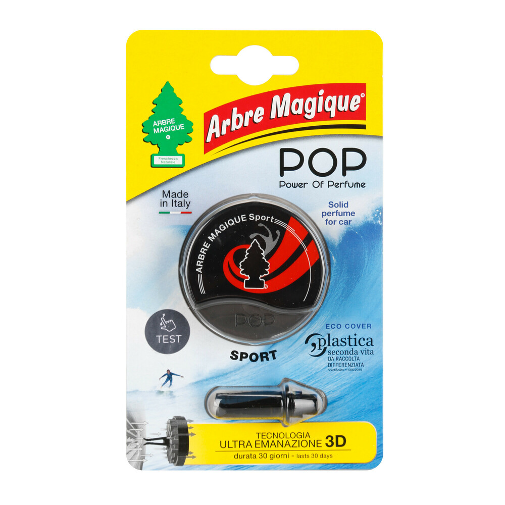 Arbre Magique Pop, désodorisant - Sport