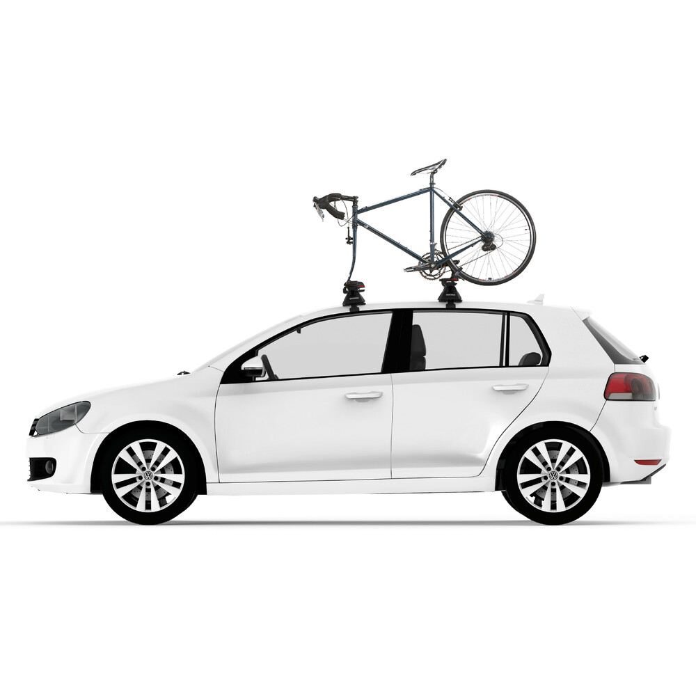 Forkchop, porta bicicletta da tetto con fissaggio ruota anteriore