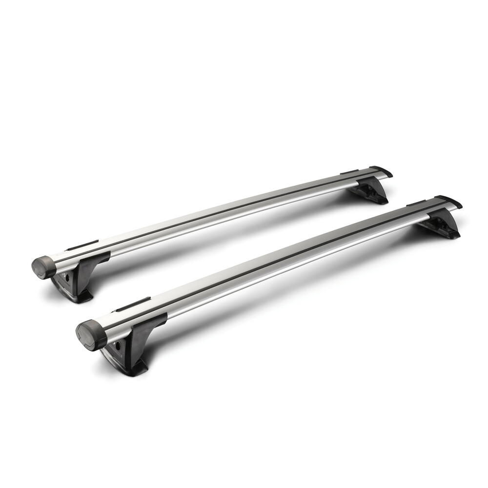 Through, coppia barre portatutto in alluminio - 109 cm