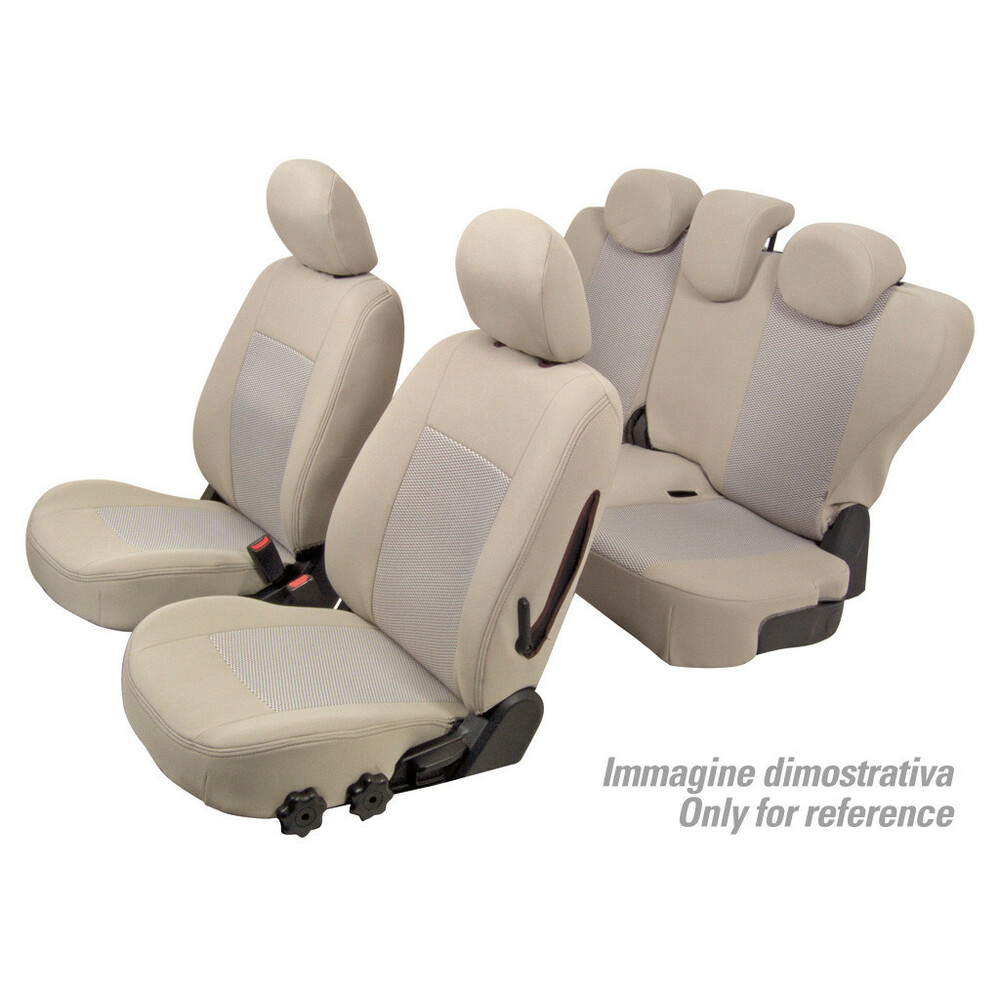 Set coprisedili Superior - Beige - compatibile per Fiat 500L (09