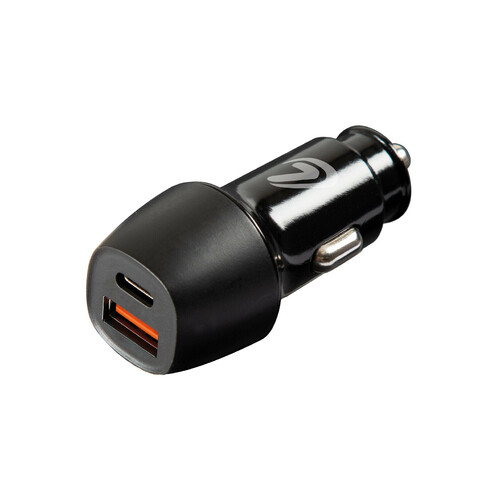 InLine USB KFZ Ladegerät 12V/24V - Quick Charge - USB-A + USB Typ