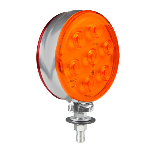 Luce Ingombro Laterale 3 Led Incasso Rosso Camion - Rimorchio