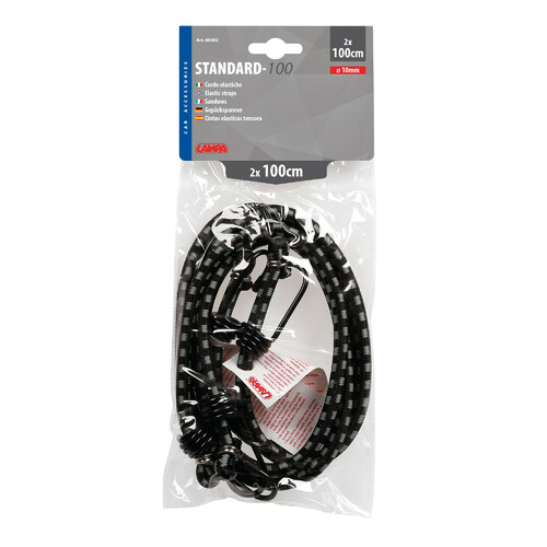 Standard elastic cords - Ø 10 mm - 2x100 cm 1