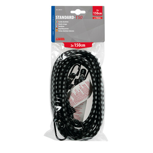 Standard elastic cords - Ø 10 mm - 2x150 cm 1