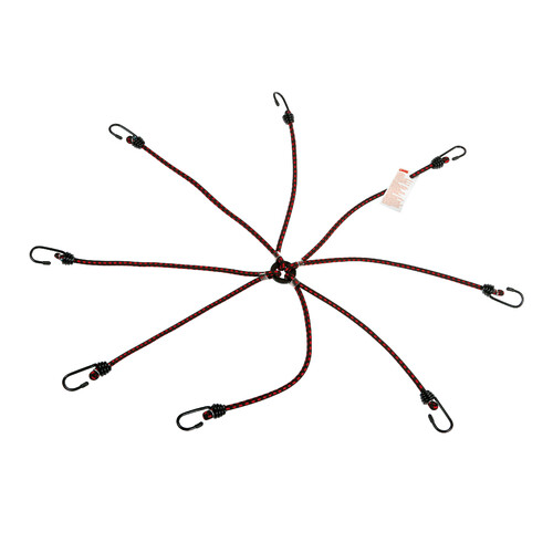 Spider elastic cords, 8 arms - Ø 8 mm