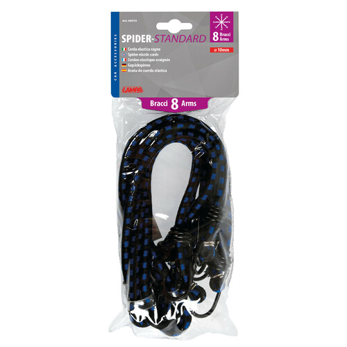 Spider elastic cords, 8 arms - Ø 10 mm 1