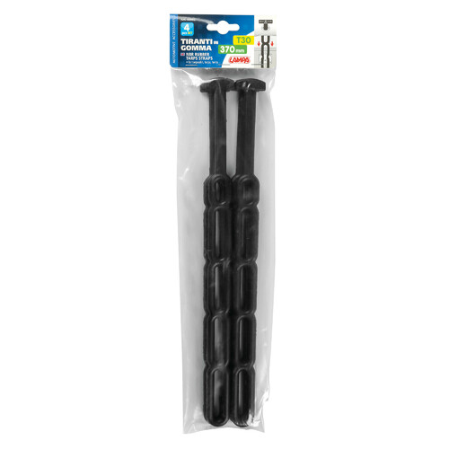 NBR rubber tarps straps, set 4 pcs - 370x30 mm 3