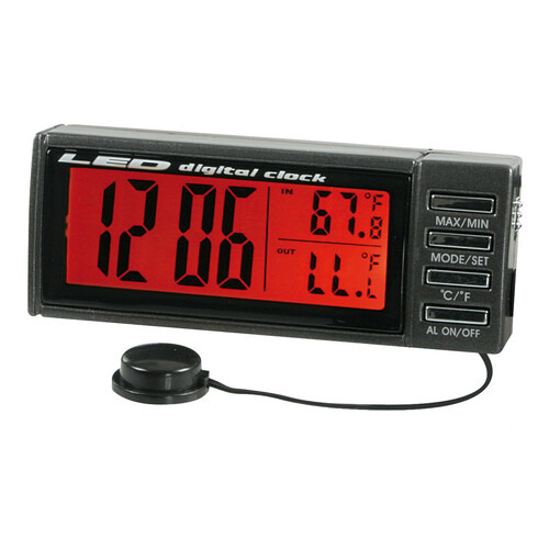 Auto Luftauslass Ausblasöffnung Aufsteckbare Digitale Uhr Thermometer