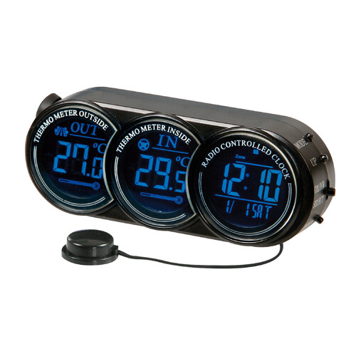 Auto Digitaluhr Temperaturanzeige Elektronische Uhr Thermometer Auto  Elektronische Uhr