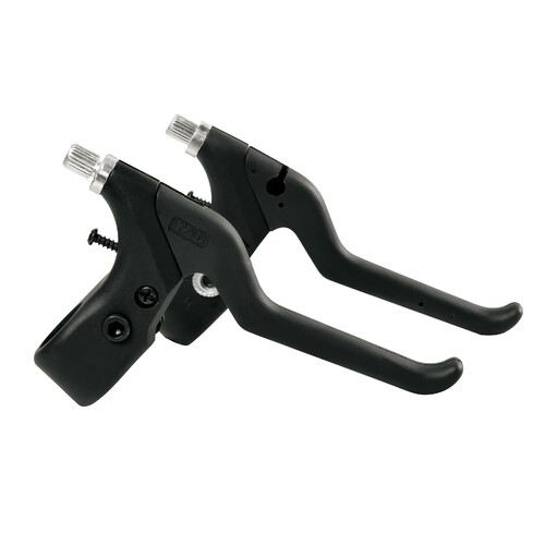 Lampa 92181 Coppia Pattini Freno Per Bici, 50mm, Per Freni A Pinza, Facili Da Montare, Colore Nero
