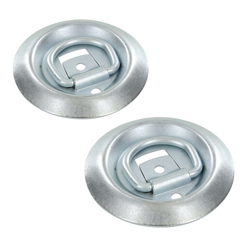 G-1, steel round mount rings, 2 pcs