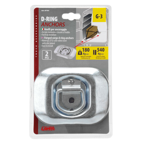 G-2, steel round mount rings, 2 pcs 4