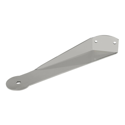 Lampa 3CB801 Staffa Per Antenna CB In Acciaio Inox AISI 304 – Attacco Per Montante, Spessore 3mm, Compatibile Con Volvo FH Serie 4 E 5