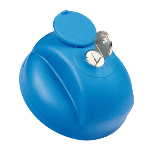 Lampa 97791 T-Block Evo 1 – Antifurto Per Carburante Con Blocco Tappo Serbatoio Da 80 Mm, Alluminio Pressofuso, 2 Chiavi Incluse