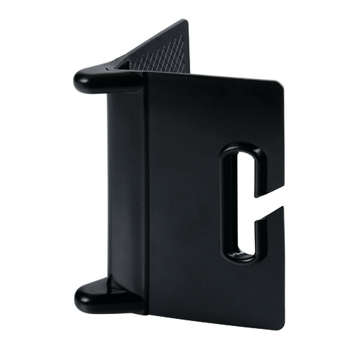 Plastic corner protector for cargo lashing strap 1