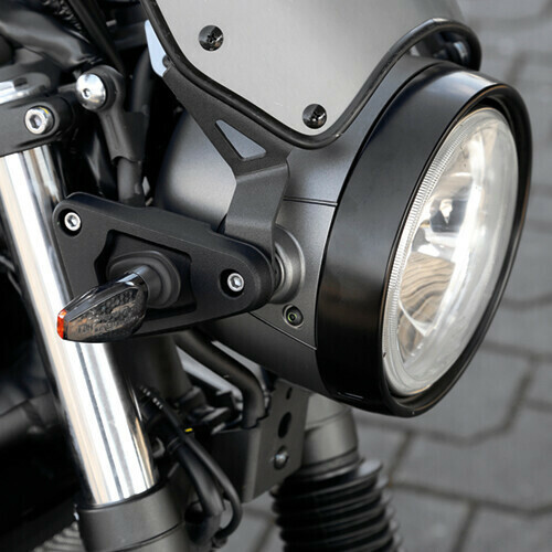 Poignée moto vert LAMPA standard-Let's ride