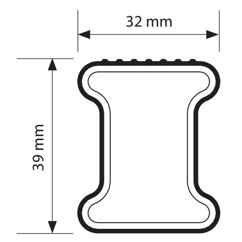 Kargo, steel roof bar - 150 cm 1
