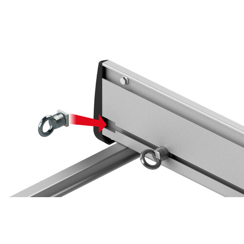 Kargo Rack System - Pair of panels kit h 12 cm - 120 cm 1