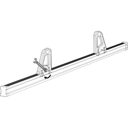 K-1, pair of load stops - 11 cm 3