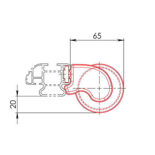 KP-0, Kargo roller - 64 cm 4