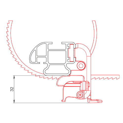 U-5, Ladder stopper belt (pair) 4