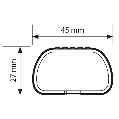 Club, complete set steel roof bars - L - 127 cm 2