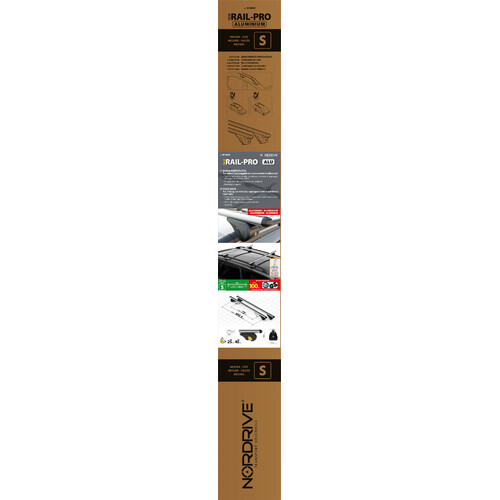Alumia Rail, set completo barre portatutto in alluminio - S - Evos RA 6