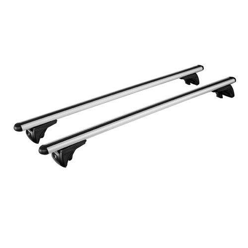 Alumia In-Rail, complete set aluminium roof bars