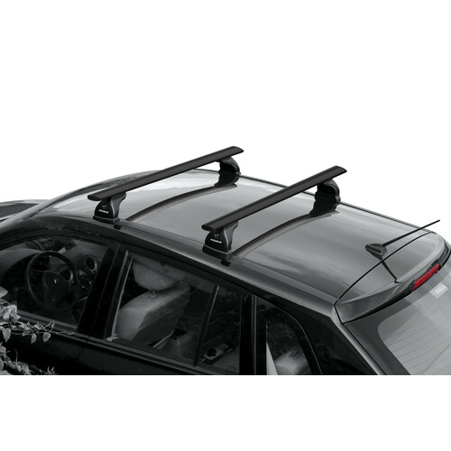 Silenzio Black, pair of aluminium roof bars - S - 108 cm 2