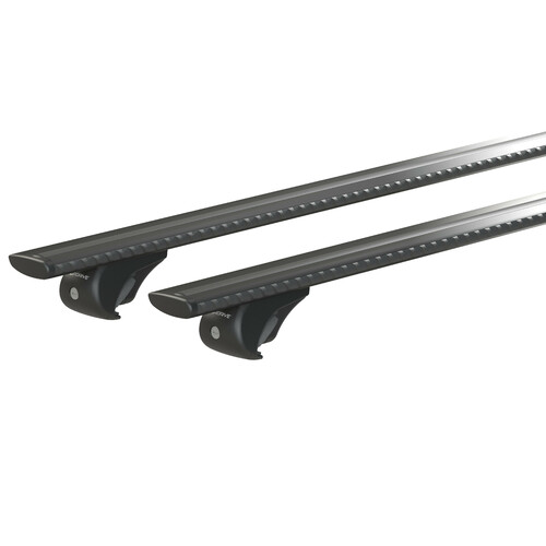 Silenzio Black Rail, complete set aluminium roof bars - S - Evos RA 1