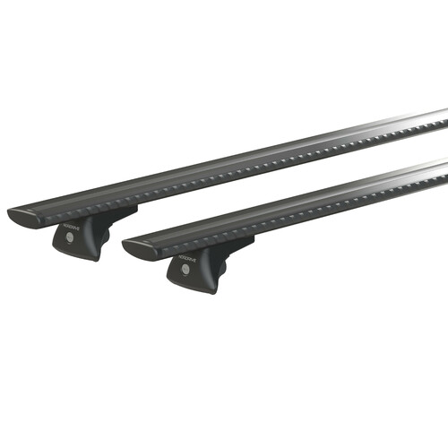 Silenzio Black In-Rail, complete set aluminium roof bars - S - Evos IA 1