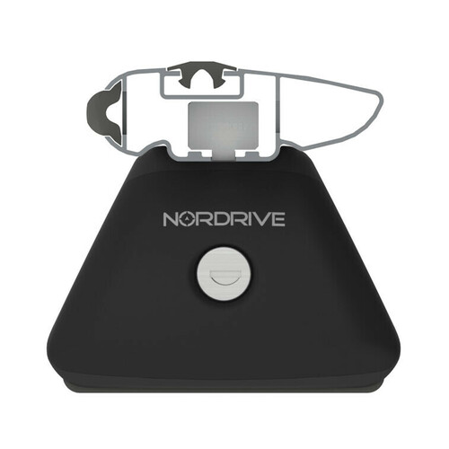 Silenzio Black In-Rail, set completo barre portatutto in alluminio - L - Evos IA 4