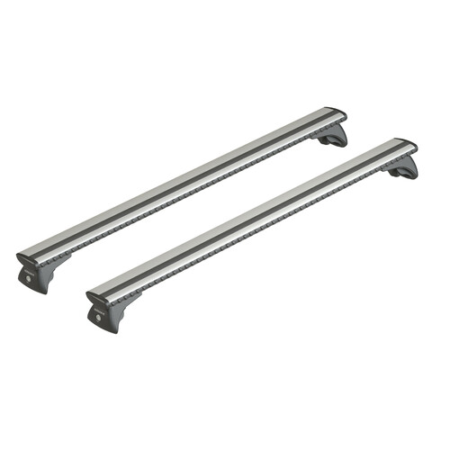 Silenzio In-Rail, complete set aluminium roof bars