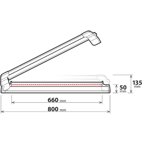 Pro-Slider EVO Aluminium PS-60 - Silver 7