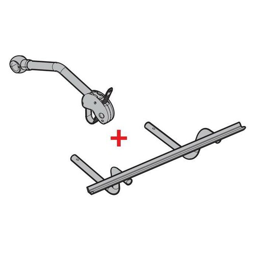 Elix+1, extension kit for the Elix 2 tow ball rack 2