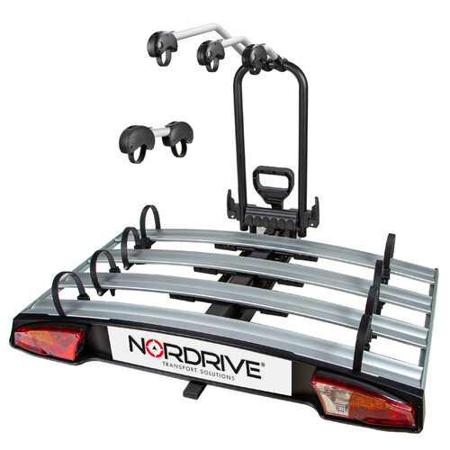 Wave 4, bicycle rack for tow ball - 4 bici