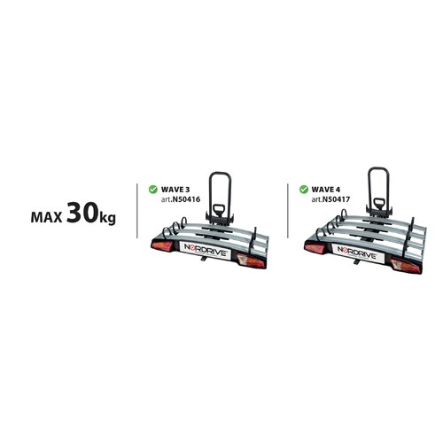Zawa, rear box for Wave 3 e& Wave 4 bike racks 5