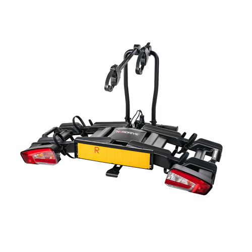 Hitchflow, foldable towbar bike rack