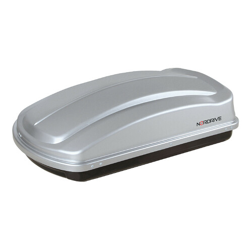 Box 330, ABS roof box, 330 ltrs - Embossed Grey