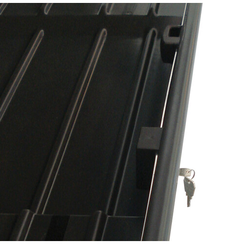 Box 330, ABS roof box, 330 ltrs - Embossed Grey 5