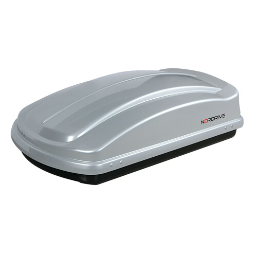 Box 330, ABS roof box, 330 ltrs - Shiny Silver