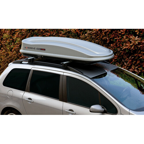 Box 530, ABS roof box, 530 ltrs - Shiny Silver 1