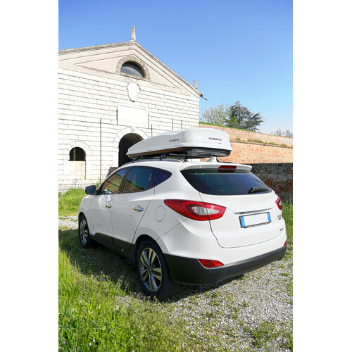 Box 530, ABS roof box, 530 ltrs - Shiny White 2