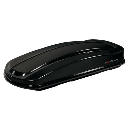 Box 530D, ABS roof box, 530 ltrs, double opening - Shiny Black