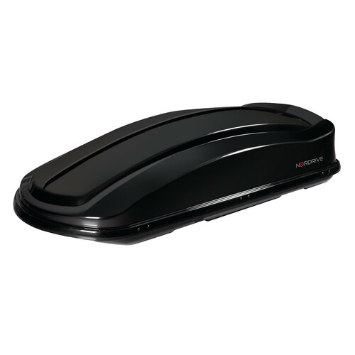 Box 630D, ABS roof box, 530 ltrs, double opening - Shiny Black